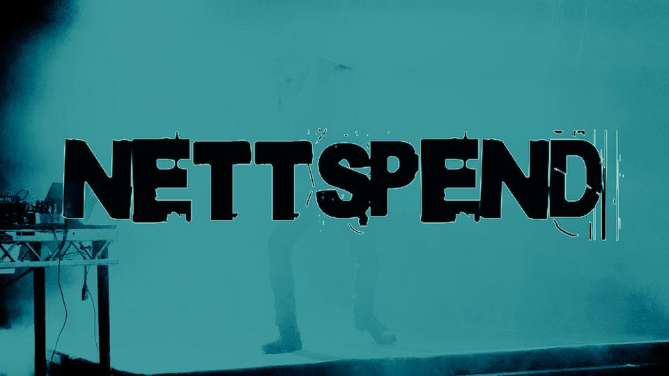 NETTSPEND title over a teal-tinted stage, from the “F*CK SWAG” visual